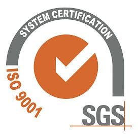 2003 獲得 ISO 9001:2000 國際認證