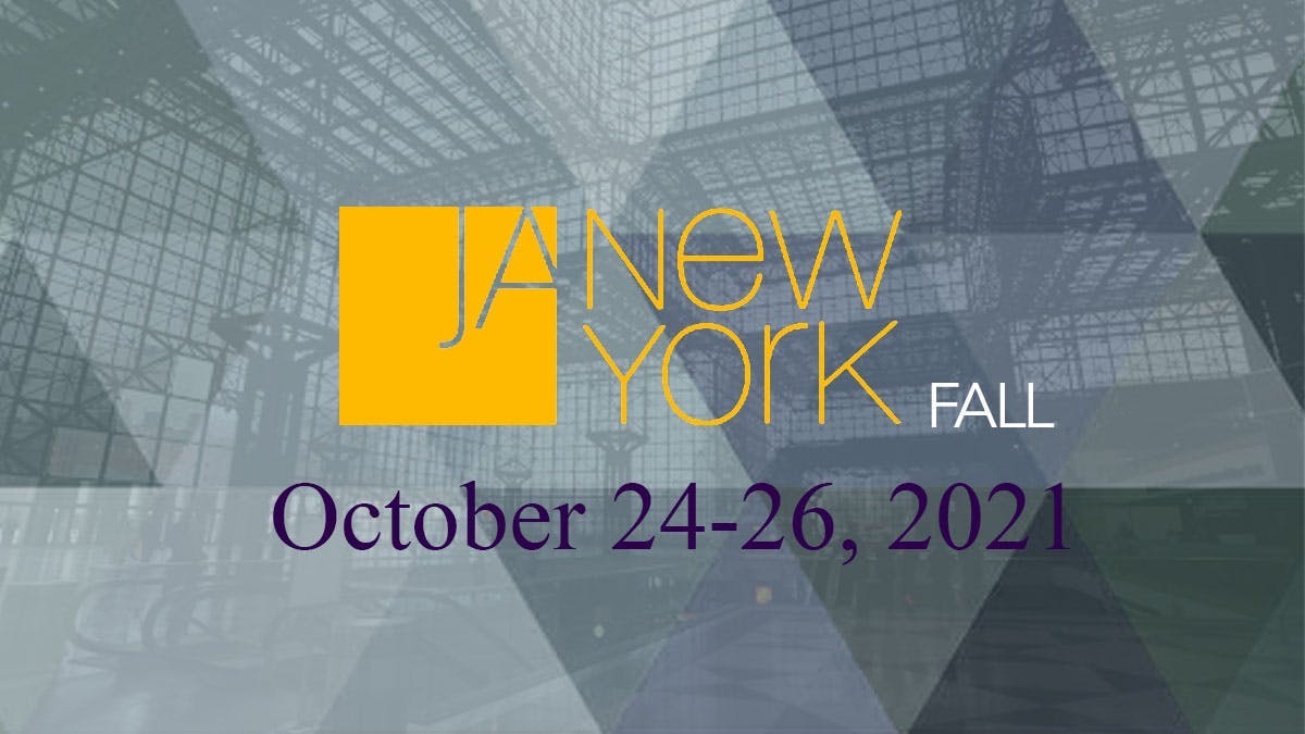 JA New York Fall Jacob Javits Convention Center NYC October