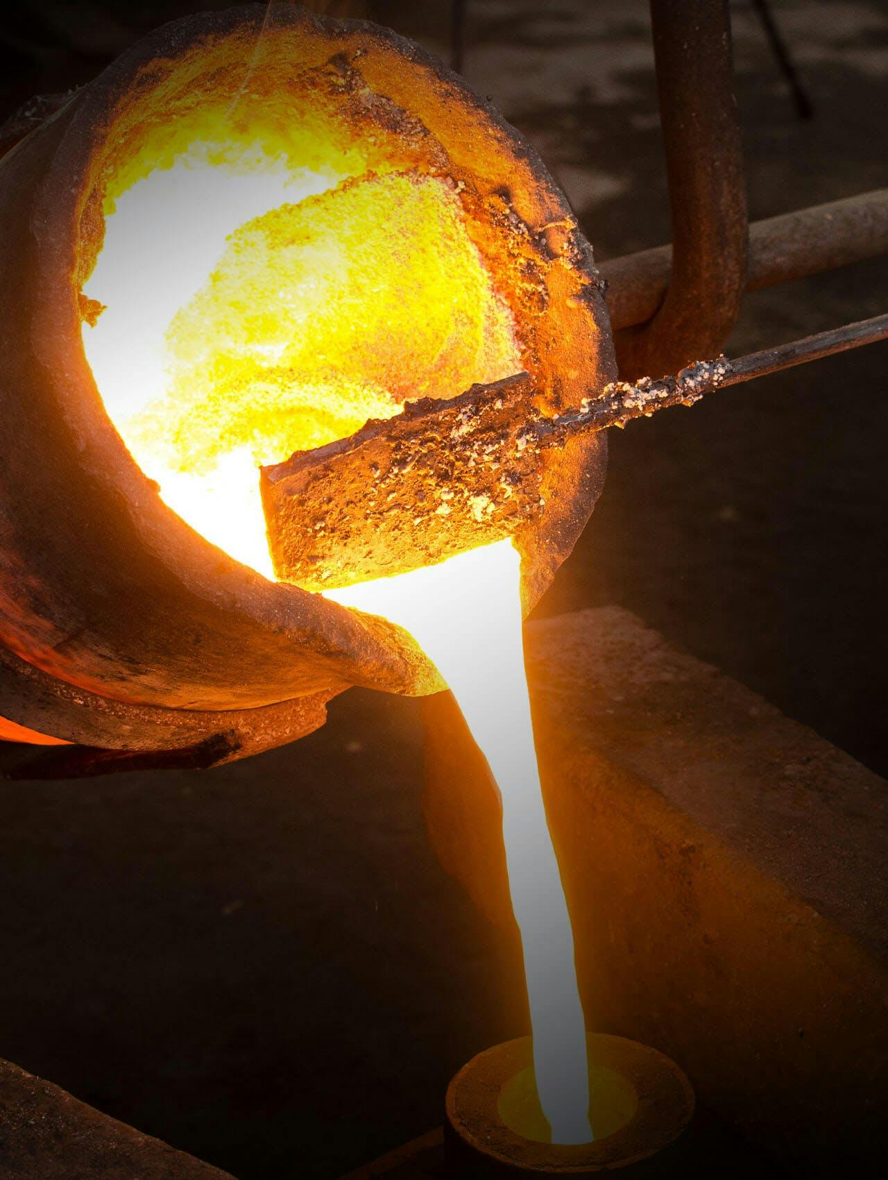 黄金熔化珠宝制造商过程可持续性