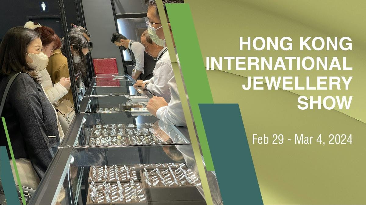 Hong Kong International Jewellery Show - Feb-March 2024 - poster