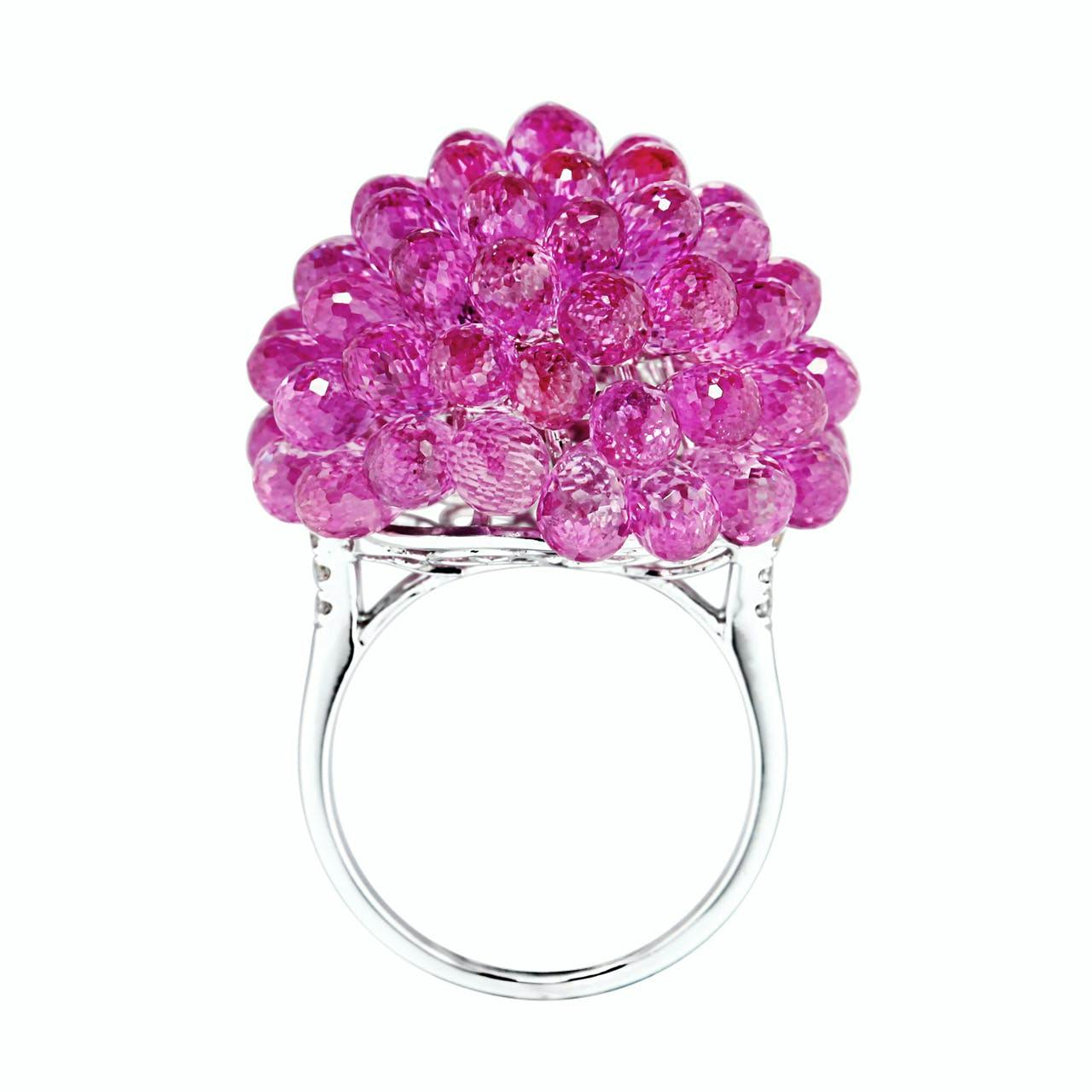 vivid color pink sapphire World-class jewelry hk hong kong manufacturer Sustainability Sustainable RJC Responsible Jewellery Council BSCI Business Social Compliance Initiative