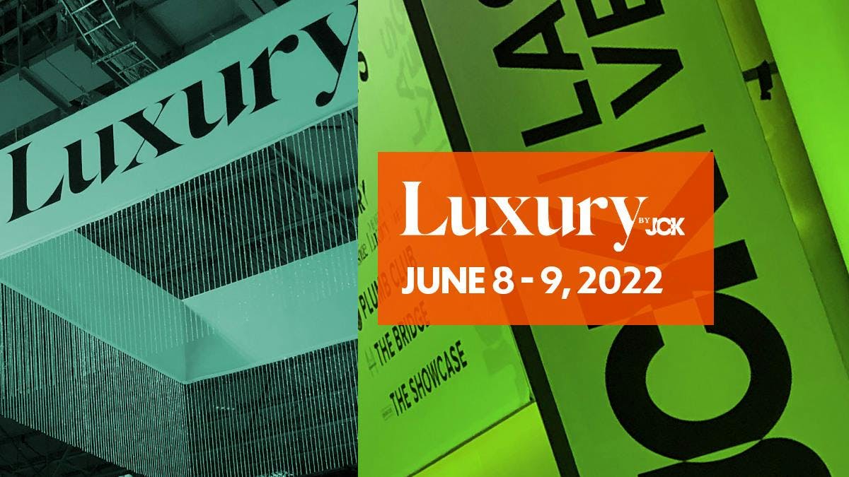 Luxury by JCK 拉斯維加斯珠寶展 - 2022年6月, 威尼斯人酒店, 金沙會議展覽中心, 拉斯維加斯, 美國