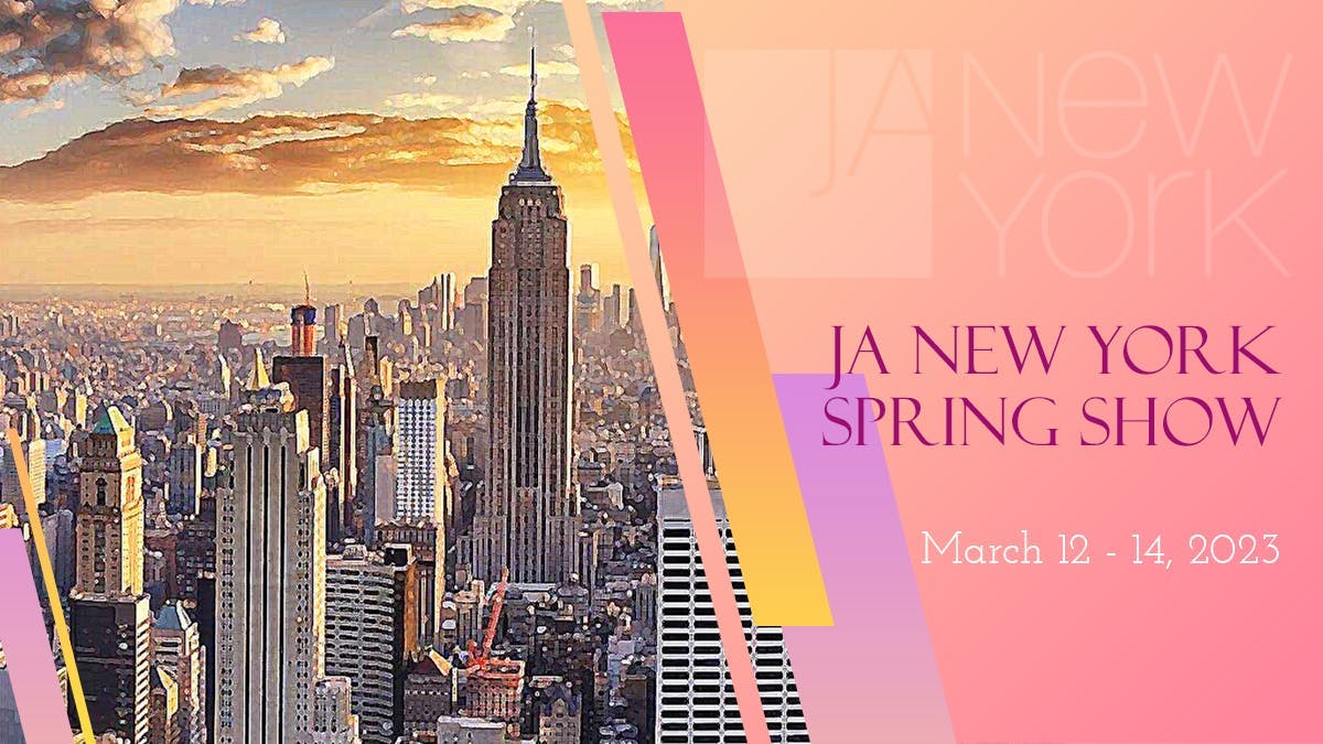 JA New York Spring Show March 2023 banner